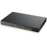 ZyXEL GS1900-24HP v2, 24-portowy inteligentny przełącznik GbE L2 PoE, do montażu w szafie, 170 W