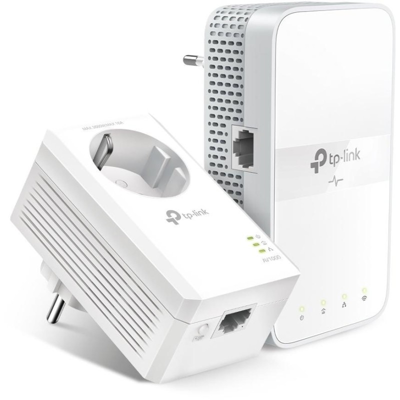TP-Link TL-WPA7617KIT / Gigabit Powerline ac Wi-Fi KIT / 1200Mbps / 802.11ac/a/b/g/n / 1x Gigabit Ethernet port