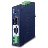 Brama przemysłowa Planet MODBUS RS-232/422/485 do IP, 1x COM, 100Base-FX SC SM 30 km, RTU/ACSII, -40 do +75°C, 9-48 V DC, IP30