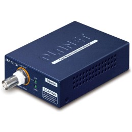 Planet LRP-101CH, COAX PoE extender, master, 10/100Base-TX, PoE 802.3at-30W, EFT+ESD, dosah 1km, -20 až 70°C
