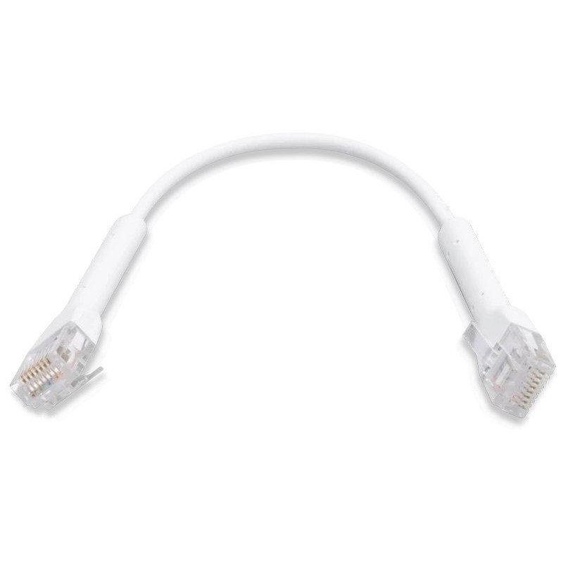 Ubiquiti UniFi Ethernet Patch Kabel - délka 0.1m, Cat6, bílý