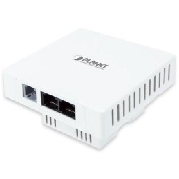 Planet WDAP-W1200E, AP 2,4/5GHz 802.11ac (1,2Gb/s), 4x 2dBi, 3x 1Gb, VLAN, multi-SSID, 128 klientů, PoE, montáž do stěny