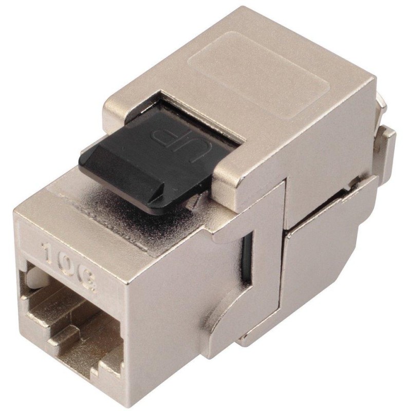 Solarix Keystone - multipack 24ks - 10G CAT6A STP RJ45 černý samořezný SXKJ-10G-STP-BK-SA