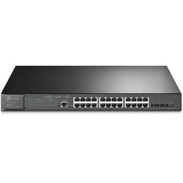 TP-Link TL-SG3428XMP - JetStream 24-Port PoE+ Gigabit L2+ Managed Switch/ 4x 10 Gigabit SFP+ Sloty