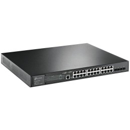TP-Link TL-SG3428XMP - JetStream 24-Port PoE+ Gigabit L2+ Managed Switch/ 4x 10 Gigabit SFP+ Sloty