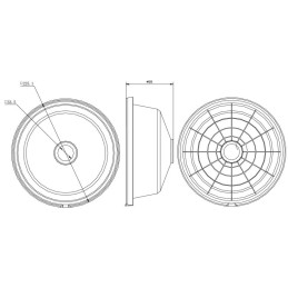 HiLook Powered by HIKVISION/ HIA-P102/ Rain shade