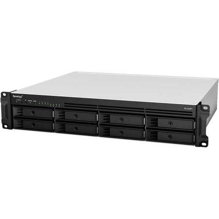 Synology RS1221RP+   2U, 8x SATA,4GB DDR4, 2x USB 3.0, 4x Gb LAN, 1x PCIe