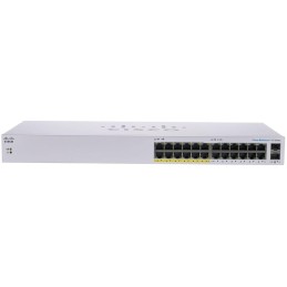 Cisco CBS110-24PP-EU 24-port GE Unmanaged Switch, 12x PoE, 2x 1G SFP Shared