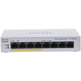 Cisco CBS110-8PP-D-EU 8-port GE Unmanaged Switch, 4x PoE, Desktop