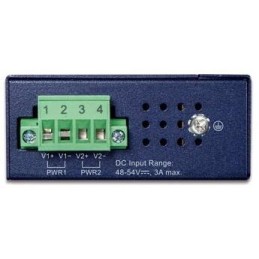 Planet IGS-504PT v3 Průmyslový PoE switch, 5x 1Gb, 4x PoE 802.3at 120W, -40 až +75°C, dual 48-54VDC, IP30, fanless