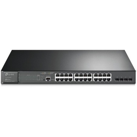 TP-Link TL-SG3428MP - JetStream 24-PoE+ port Gigabit 384W L2+ Managed Switch/ 4x Gigabit SFP Sloty