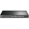 TP-Link TL-SG3428MP - JetStream 24-PoE+-Port Gigabit 384W L2+ Managed Switch/ 4x Gigabit SFP-Steckplätze