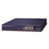 Planet WS-1032P, WLAN controller for 32x AP, 8xGE, 2x 10G SFP+, PoE 802.3at 30/120W, VLAN, ACL, IGMP, MLD