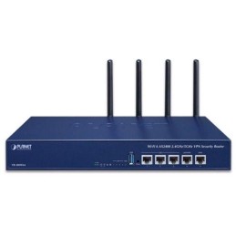 Planet VR-300W6A Enterprise router/firewall VPN/VLAN/QoS/HA/AP kontroler, 2xWAN(SD-WAN), 3xLAN, WiFi 802.11ax