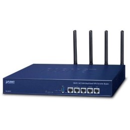Planet VR-300W5 Enterprise router/firewall VPN/VLAN/QoS/HA/AP kontroler, 2xWAN(SD-WAN), 3xLAN, WiFi 802.11ac
