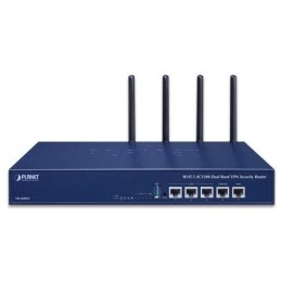 Planet VR-300W5 Enterprise router/firewall VPN/VLAN/QoS/HA/AP kontroler, 2xWAN(SD-WAN), 3xLAN, WiFi 802.11ac