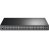TP-Link TL-SG3452P JetStream 52-portowy Gigabit L2+ / 48x Gigabit PoE+ / 4x Gigabit SFP / RJ-45/Port konsoli Micro-USB