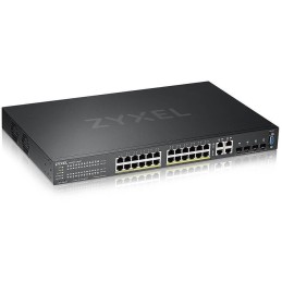 ZyXEL GS2220-28HP 24-port GbE L2 PoE switch, GbE Uplink, NCC Pro pack licence na 1 rok