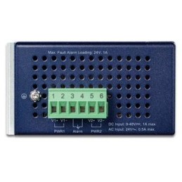 Planet IGS-4215-8T2S průmyslový L2 switch, 8x1Gb, 2x1Gb SFP, dual 9-48VDC, -40~75°C, IP30