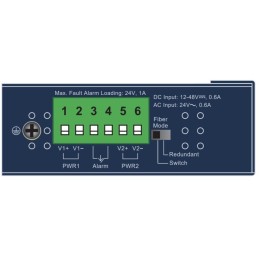 Planet IGT-2205AT, konvertor 2x1Gb, 2xSFP 100/1G/2.5G, -40až+75C, ESD, Backup Link, IP30, 24VAC/12-48VDC