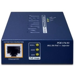 Planet POE-176-95 Ultra PoE++ injektor 802.3af/at/bt, do 95W, 1G/2.5G/5G/10Gbps, 52-56VDC