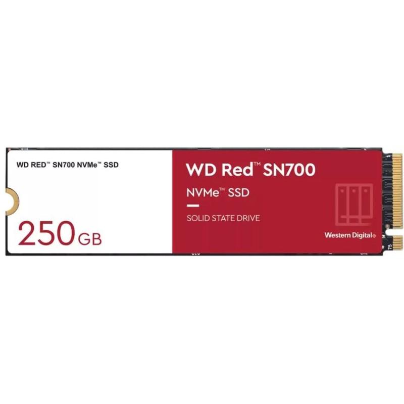 WD SSD RED SN700 250GB / WDS250G1R0C / NVMe M.2 PCIe Gen3 / Interní / M.2 2280