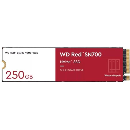 WD SSD RED SN700 250GB / WDS250G1R0C / NVMe M.2 PCIe Gen3 / Interní / M.2 2280
