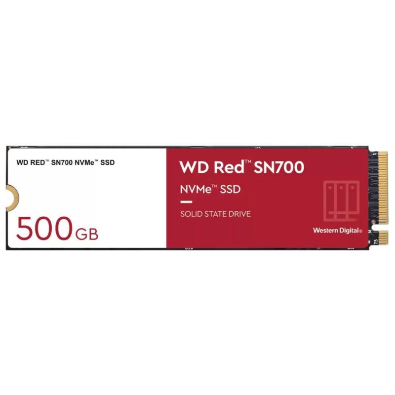WD SSD RED SN700 500GB / WDS500G1R0C / NVMe M.2 PCIe Gen3 / Interní / M.2 2280