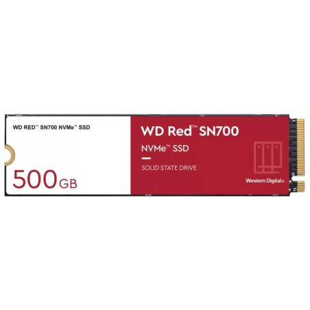 WD SSD RED SN700 500GB / WDS500G1R0C / NVMe M.2 PCIe Gen3 / Interní / M.2 2280