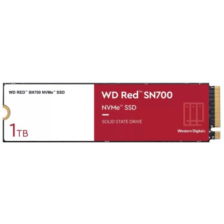 WD SSD RED SN700 1TB / WDS100T1R0C / NVMe M.2 PCIe Gen3 / Interní / M.2 2280