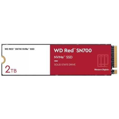 WD SSD RED SN700 2TB / WDS200T1R0C / NVMe M.2 PCIe Gen3 / Interní / M.2 2280