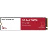 WD SSD RED SN700 4TB / WDS400T1R0C / NVMe M.2 PCIe Gen3 / Intern / M.2 2280