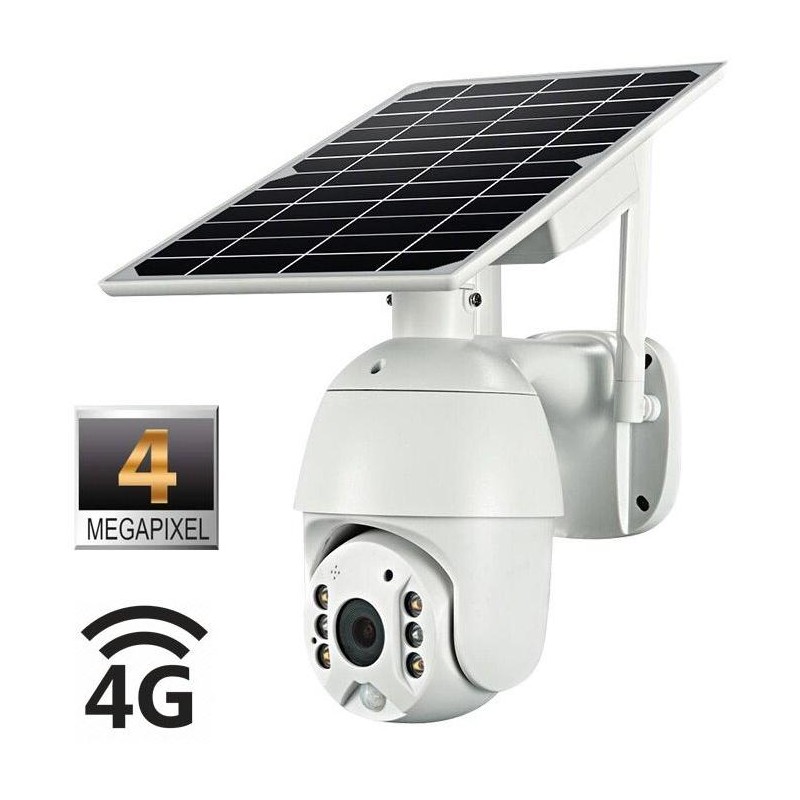 TRX Bezpečnostní IP kamera Innotronik IUB-BC20-4G, bezdrátová, 4.0Mpix, 4G LTE, solární panel + Li-Ion baterie