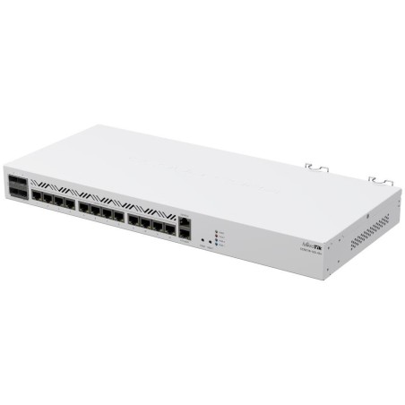 Mikrotik CloudCoreRouter CCR2116-12G-4S+, 16x 2000MHz CPU, 16 GB RAM, 13x Gbit LAN, 4x SFP+,  Dual PSU, L6