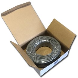 DATACOM UTP drát CAT6  PVC,Eca 50m šedý