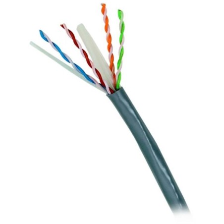 DATACOM UTP drát CAT6  PVC,Eca 100m šedý