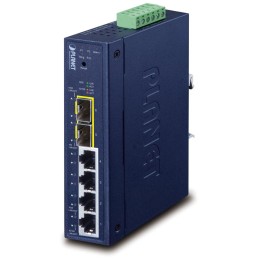 Planet IGS-4215-4T2S průmyslový L2 switch, 4x1Gb, 2x 1Gb SFP, dual 9-48VDC, -40~75°C, IP30