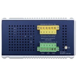 Planet IGS-6329-8UP2S4X průmyslový L3 switch, 8x1Gb, 2x2.5Gb SFP, 2x10Gb SFP+, PoE 802.3bt 360W, 48-54VDC, -40~75°C