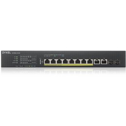 ZyXEL XS1930-12HP, 8-port Multi-Gigabit Smart Managed PoE Switch 375Watt 802.3BT, 2 x 10GbE + 2 x SFP+ Uplink