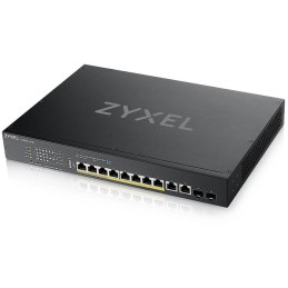 ZyXEL XS1930-12HP, 8-port Multi-Gigabit Smart Managed PoE Switch 375Watt 802.3BT, 2 x 10GbE + 2 x SFP+ Uplink