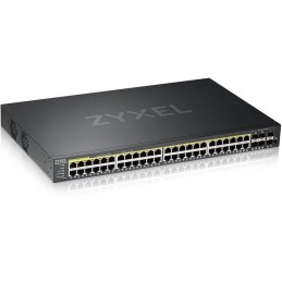 ZyXEL GS2220-50HP, EU region, 48-port GbE L2 PoE Switch with GbE Uplink (1 year NCC Pro pack license bundled)