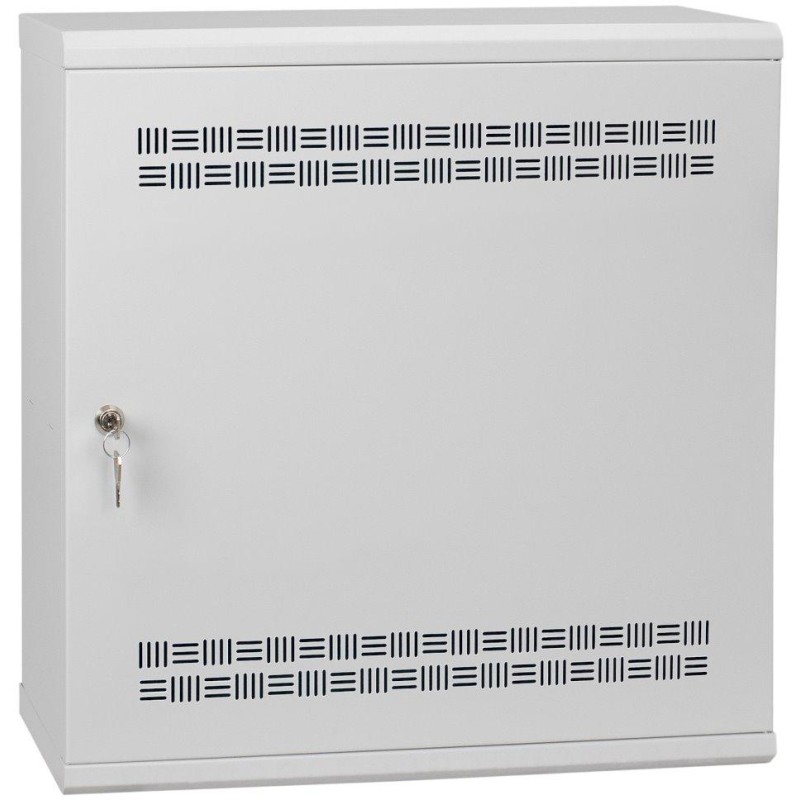 Solarix rozvaděč LC-18 LITE s lištami 3U a 4U, 540x540x180mm, šedý RAL7035