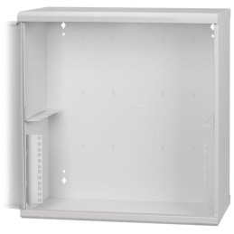 Solarix rozvaděč LC-18 LITE s lištami 3U a 4U, 540x540x180mm, šedý RAL7035