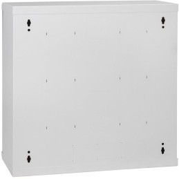 Solarix rozvaděč LC-18 LITE s lištami 3U a 4U, 540x540x180mm, šedý RAL7035