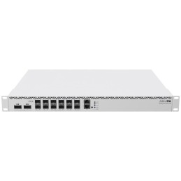 Mikrotik CloudCoreRouter CCR2216-1G-12XS-2XQ, 16x 2000MHz CPU, 16 GB RAM, 1x GbE, 12x SFP28, 2x QSFP28,  2x PSU, L6