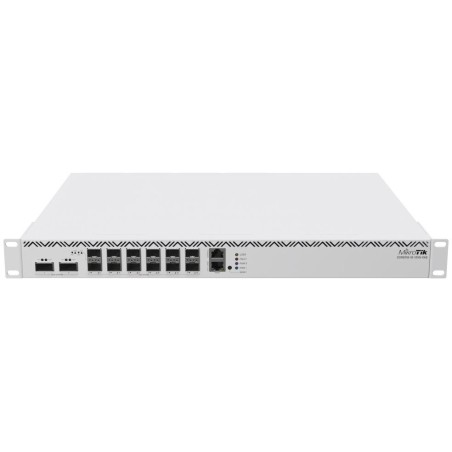 Mikrotik CloudCoreRouter CCR2216-1G-12XS-2XQ, 16x 2000MHz CPU, 16 GB RAM, 1x GbE, 12x SFP28, 2x QSFP28,  2x PSU, L6