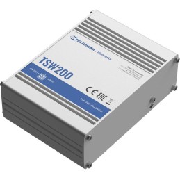 Teltonika průmyslový nemanažovaný PoE switch TSW200 8x 802.3af/at