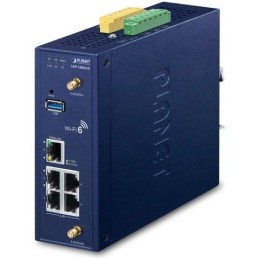Planet IAP-1800AX Průmyslový WiFi AP dual 2,4/5GHz, 802.11ax 1800Mbps, VLAN, IP30, -40až+75st, 9-54VDC