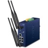 Planet IAP-2400AX Priemyselný Wi-Fi AP 5GHz, 802.11ax 2400Mbps, VLAN, IP30, -40 až +75st, 9-54VDC