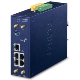 Planet IAP-2400AX Průmyslový Wi-Fi AP 5GHz, 802.11ax 2400Mbps, VLAN, IP30, -40až+75st, 9-54VDC